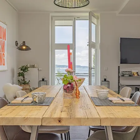 Fewo1846 - Meerfreiraum - Elegante 2-zimmer-wohnung Mit Balkon Und Meerblick Flensburgo