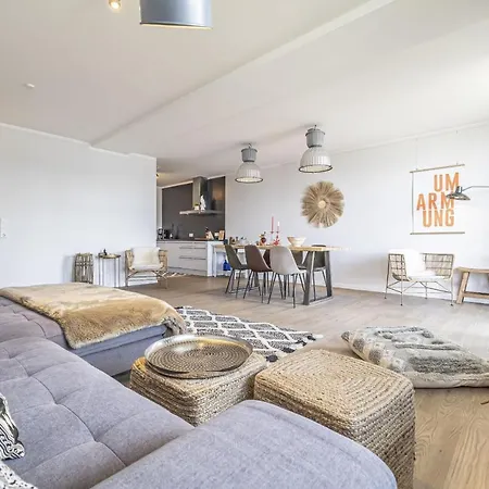 Fewo1846 - Meerfreiraum - Elegante 2-zimmer-wohnung Mit Balkon Und Meerblick Apartament Flensburg